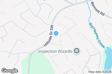 Map image of the property - 1260 Castle Pointe Ln