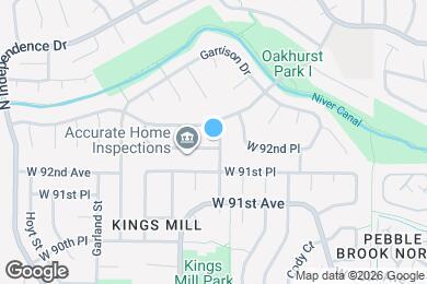 Map image of the property - 8913 W 92nd Ave