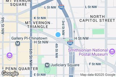 Map image of the property - 360 H St NW
