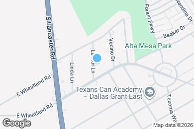Map image of the property - 7416 La Flor Ln