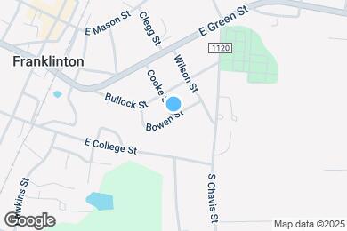 Map image of the property - 312 Bowen St