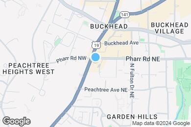 Map image of the property - 3005 Buckhead