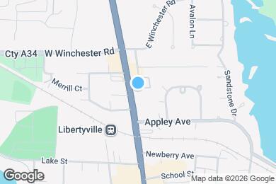 Map image of the property - 872 N Milwaukee Ave