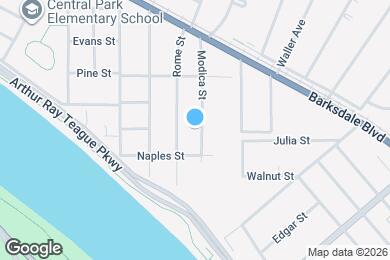 Map image of the property - 817 Modica St