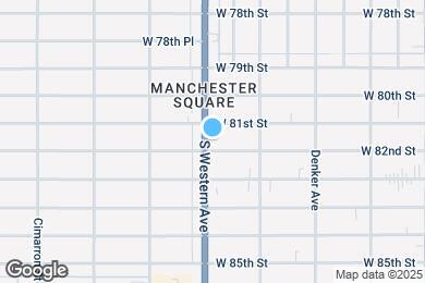 Map image of the property - 8118 Western Ave