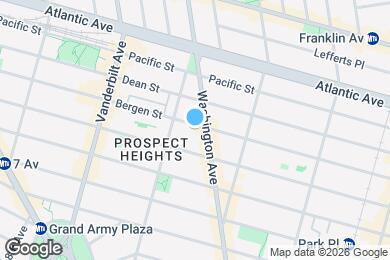 Map image of the property - 734 Bergen St