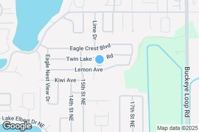 Map image of the property - 1599 Lemon Ave