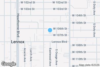 Map image of the property - 4131 W 107th St
