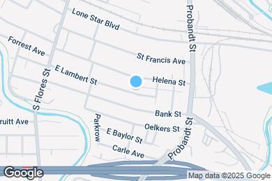 Map image of the property - 305 E Lambert St