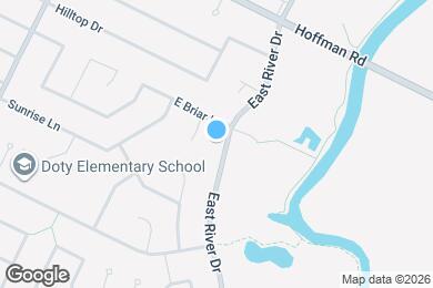 Map image of the property - 3532 E River Dr