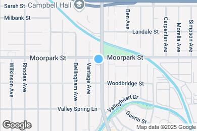 Map image of the property - 4341 Laurel Canyon Blvd