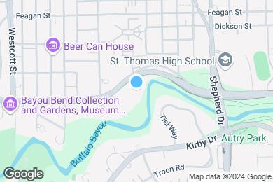 Map image of the property - Bayou on the Bend