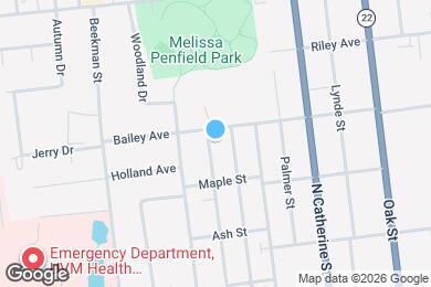 Map image of the property - 104 Lafayette St