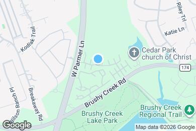Map image of the property - 11400 W Parmer Ln