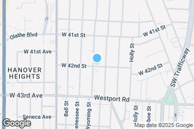 Map image of the property - 4151 Wyoming St