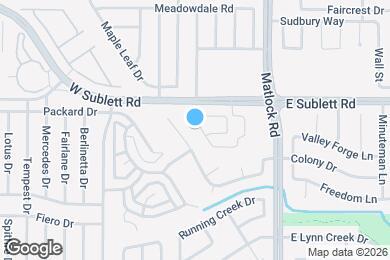 Map image of the property - 812 Bonnet Trl