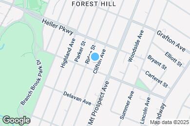 Map image of the property - 698 Clifton Ave