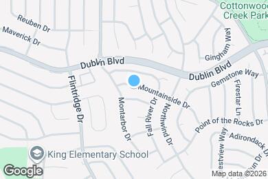 Map image of the property - 3451 Mountainside Dr