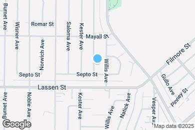 Map image of the property - 9948 Bevis Ave
