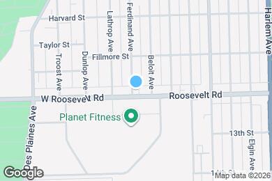 Map image of the property - 1140 Ferdinand Ave Apt 9
