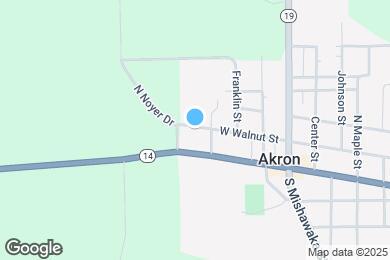 Map image of the property - 401 W Walnut St