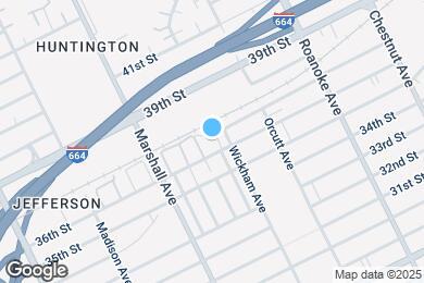 Map image of the property - 869 36th St