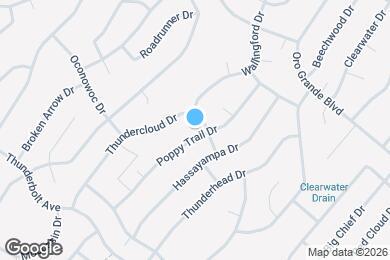 Map image of the property - 3385 Poppy Trail Dr