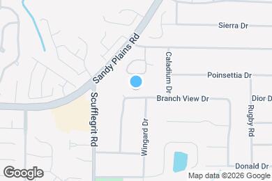 Map image of the property - 1990 Branch View Dr