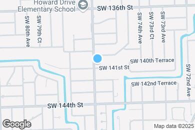 Map image of the property - 7695 SW 141st St