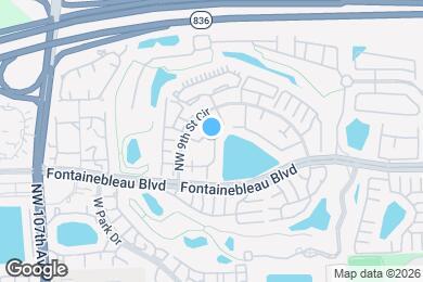 Map image of the property - 10284 NW 9th Street Cir