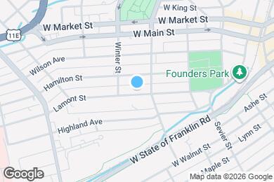 Map image of the property - 308 Lamont St