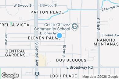 Map image of the property - 222 E Southgate Ave