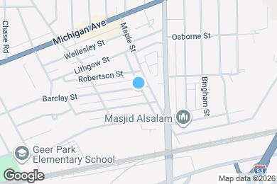 Map image of the property - 13835 Barclay St