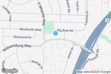 Map image of the property - 5506 Williamsburg Way