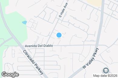 Map image of the property - 2022 Avenida Del Diablo
