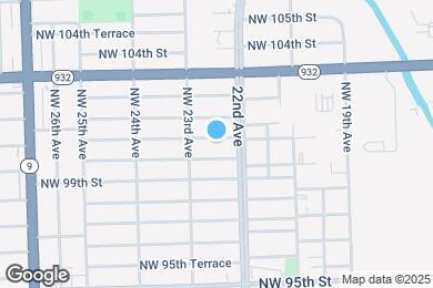 Map image of the property - 2246 NW 100th St