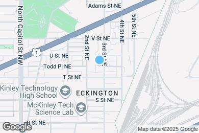 Map image of the property - 1920 3rd St NE
