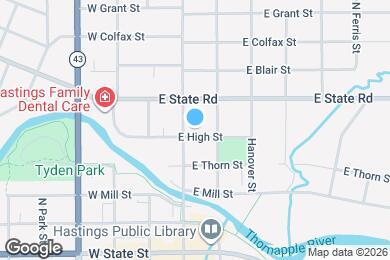 Map image of the property - 209 E High St