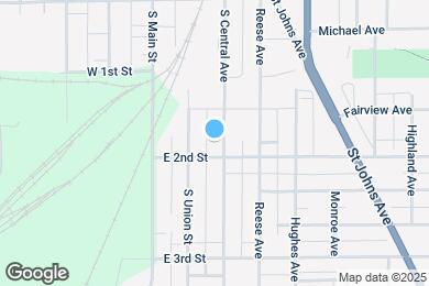 Map image of the property - 1064 S Central Ave