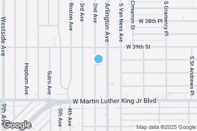 Map image of the property - 3934 2nd Ave