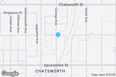 Map image of the property - 10444 Canoga Ave