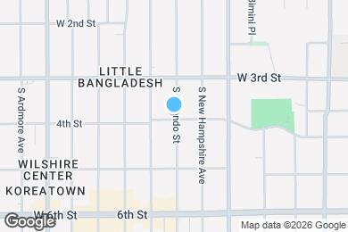 Map image of the property - 361 S Berendo St