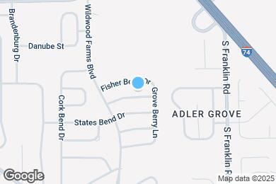 Map image of the property - 8112 Grove Berry Way