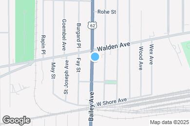 Map image of the property - 1823 Bailey Ave