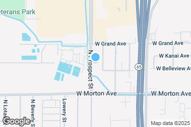 Map image of the property - 532 N Prospect St