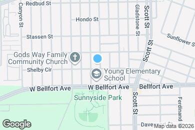 Map image of the property - 8328 Corinth St