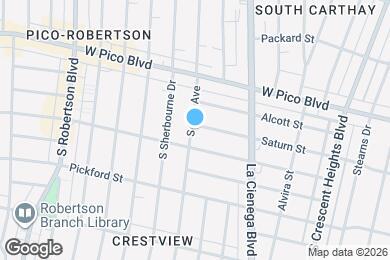 Map image of the property - 1462 S Holt Ave
