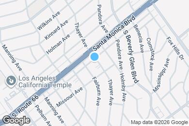 Map image of the property - 1821 Thayer Ave