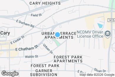 Map image of the property - 117 E Circle Dr