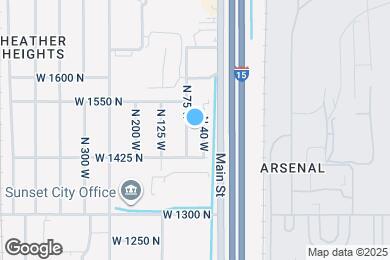 Map image of the property - 1490 N 75 W